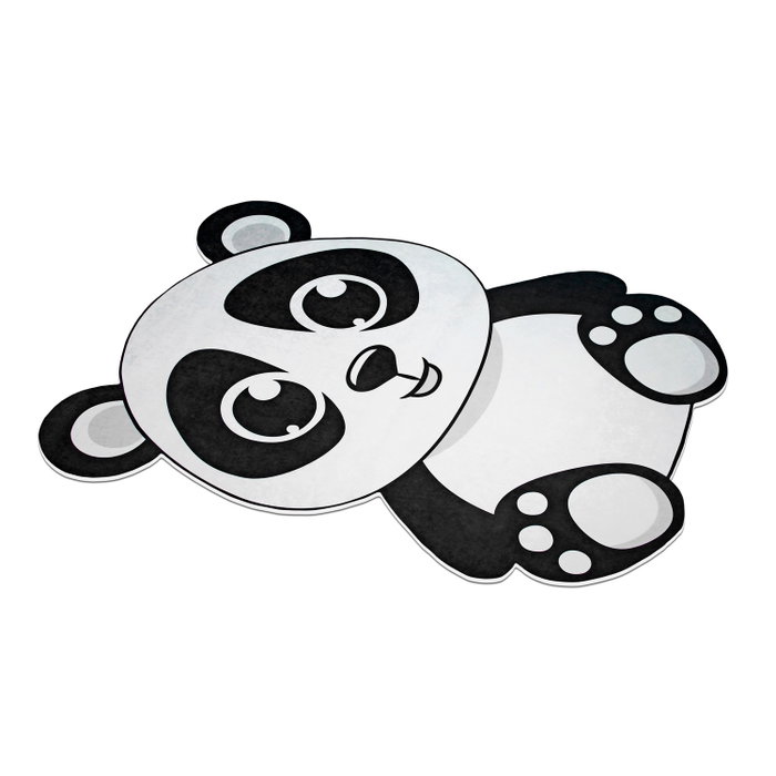 Conceptum Alfombra Kids-1 Blanco y Negro 100 x 160 cm